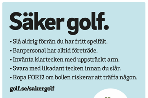 Säker golf