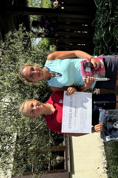 Vinst i Juniorgolf Båstad