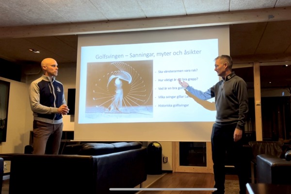 Medlemsevent med tema golfsving